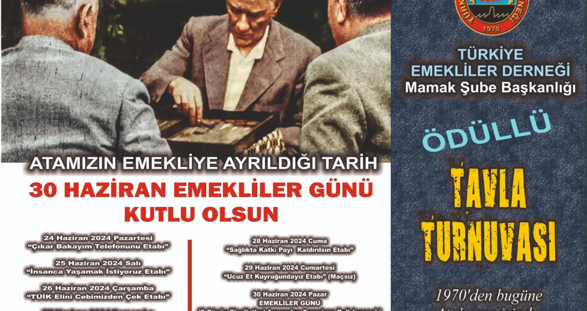 ödüllü tavla turnuvası