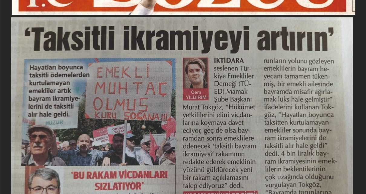emekli bayram ikramiyesi