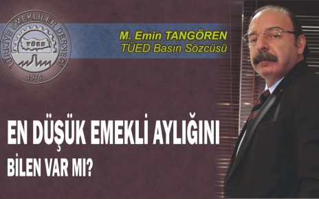 En düşük emekli aylığı
