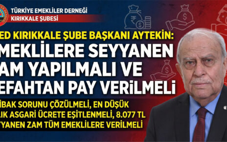 kırıkkale emekliler derneği