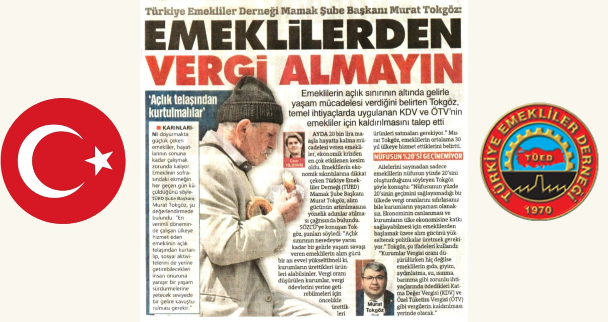 emeklilere vergi